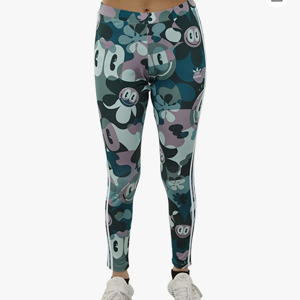 adidas three stripe leggings